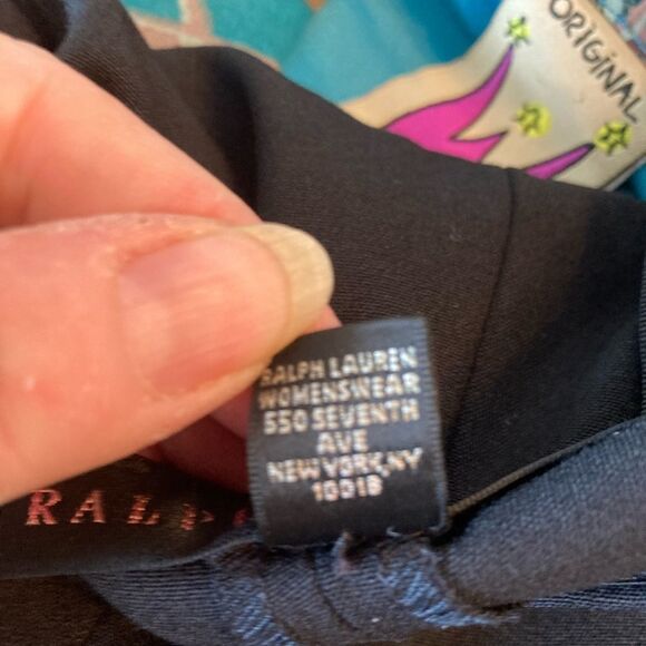 Ralph Lauren Black Label stretch wool flat front elegant slacks for RL Europe - Picture 7 of 11